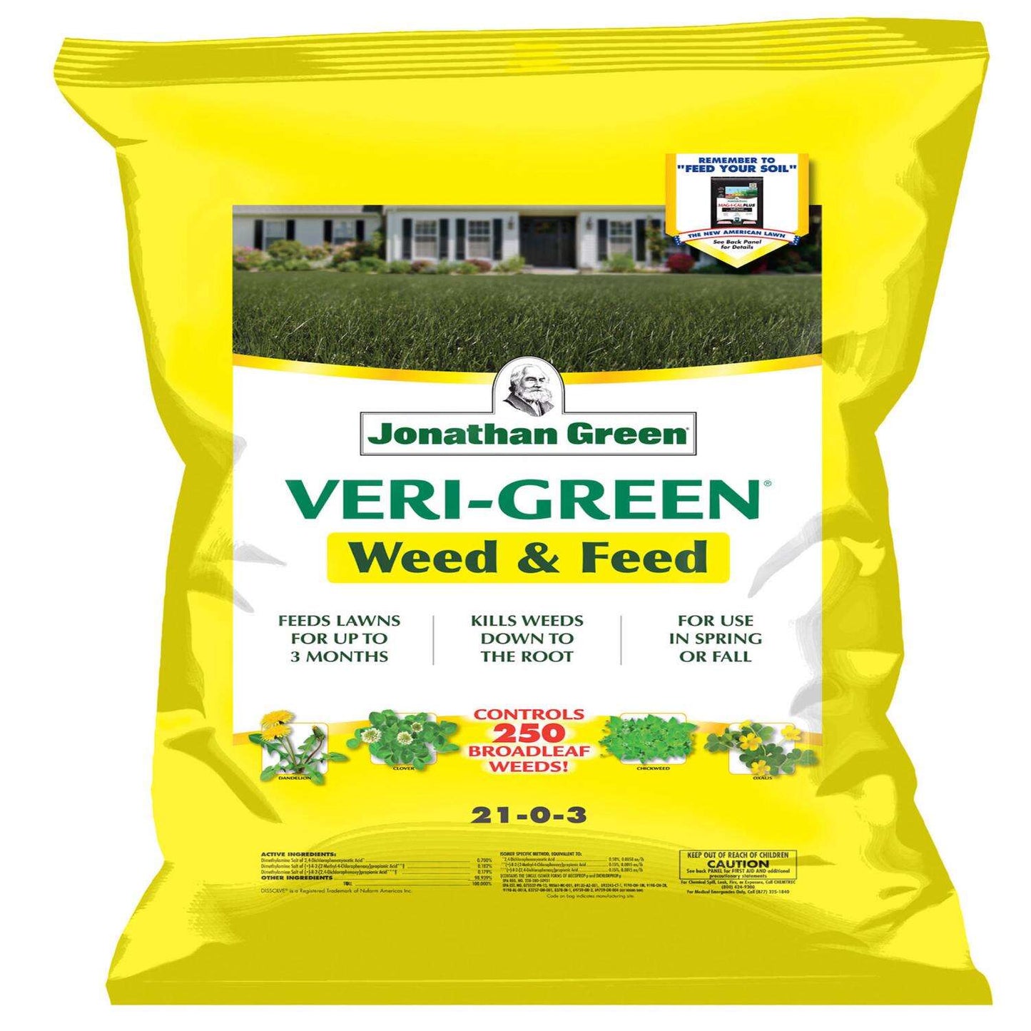Weed & Feed Lawn Fertilizer - 15,000 Sq. Ft.