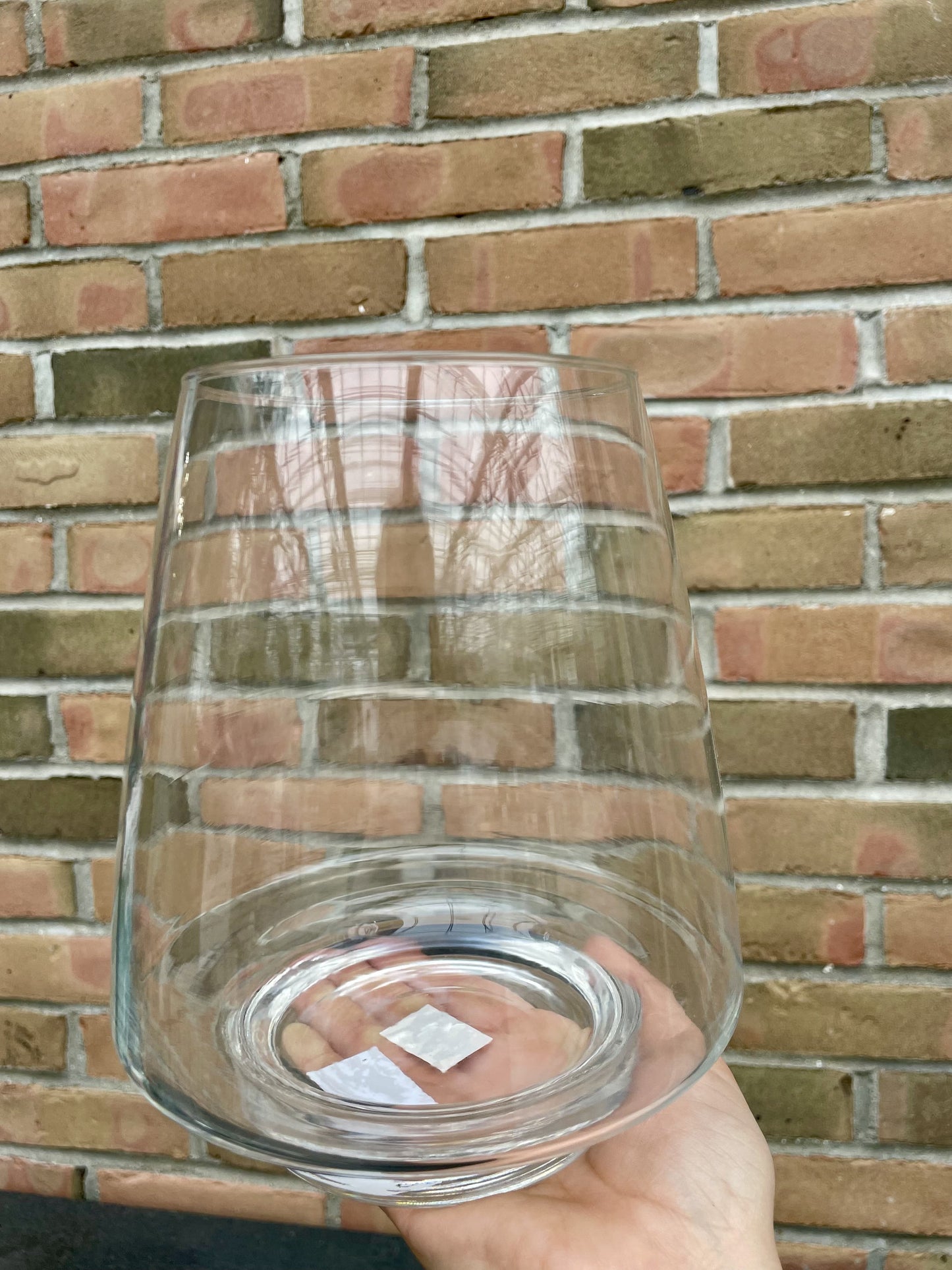 7.4" Pyramid Vase Terrarium