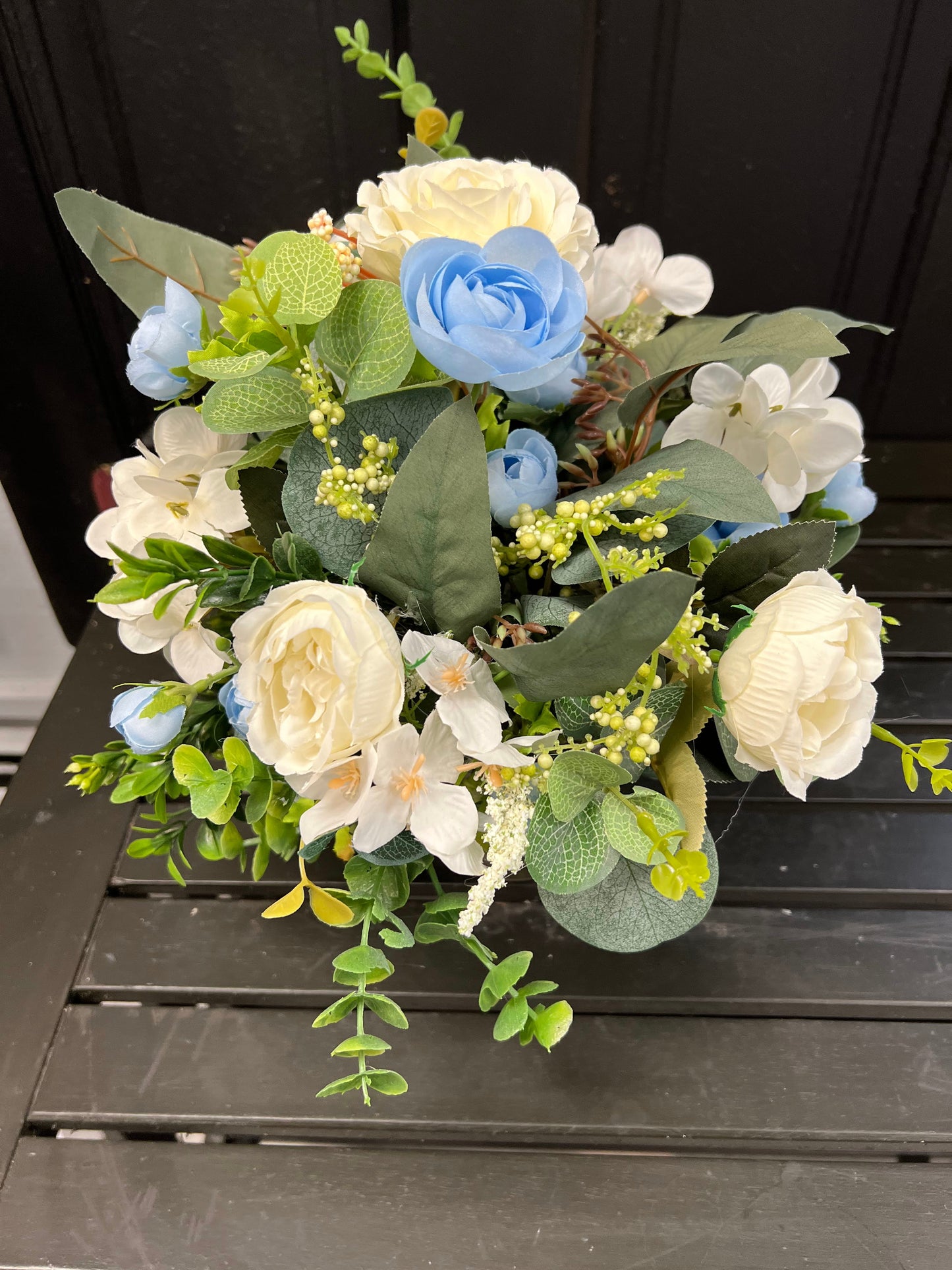 Blue & White Tabletop Design