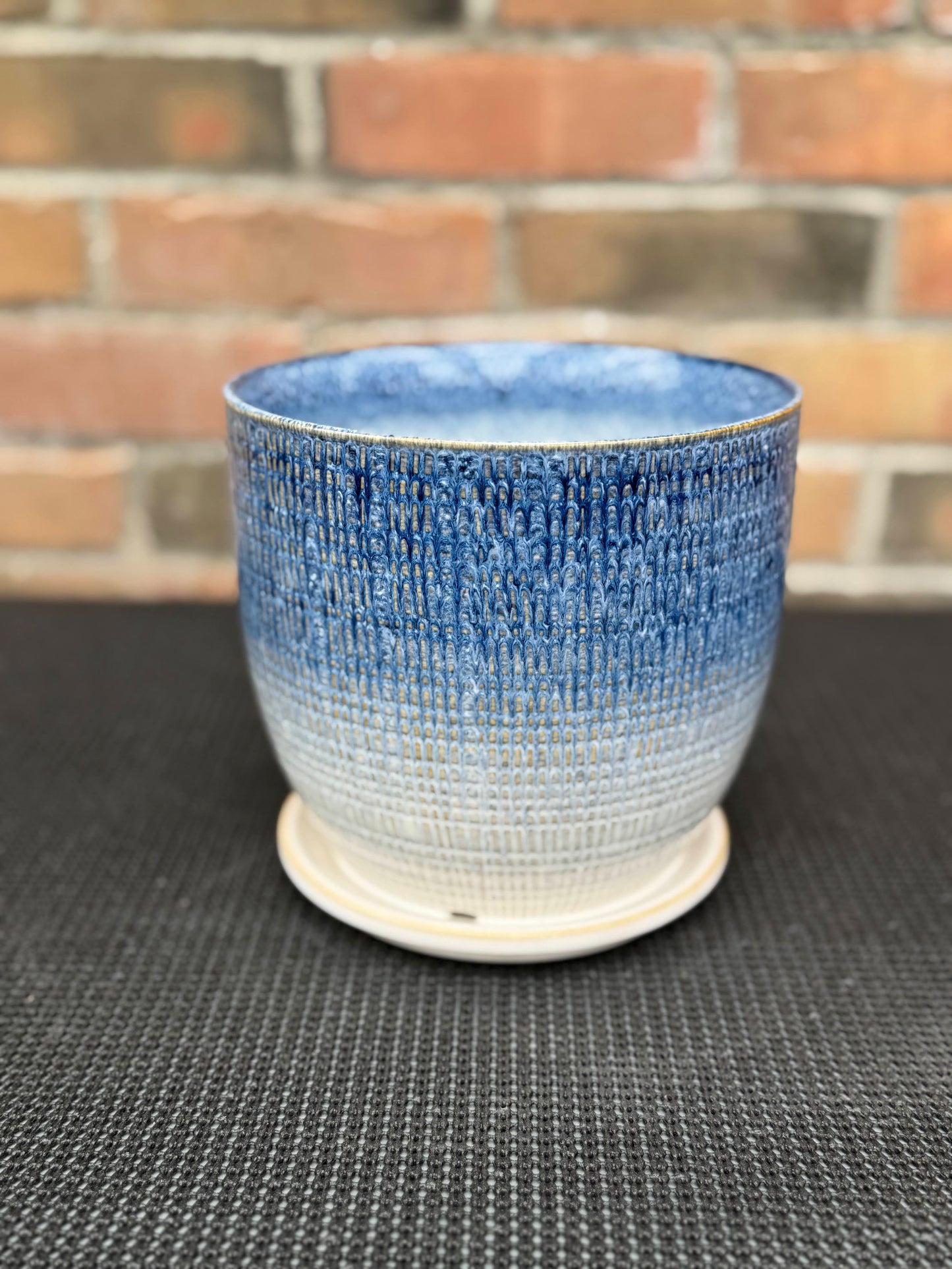 7" Beatrice Planter - Blue