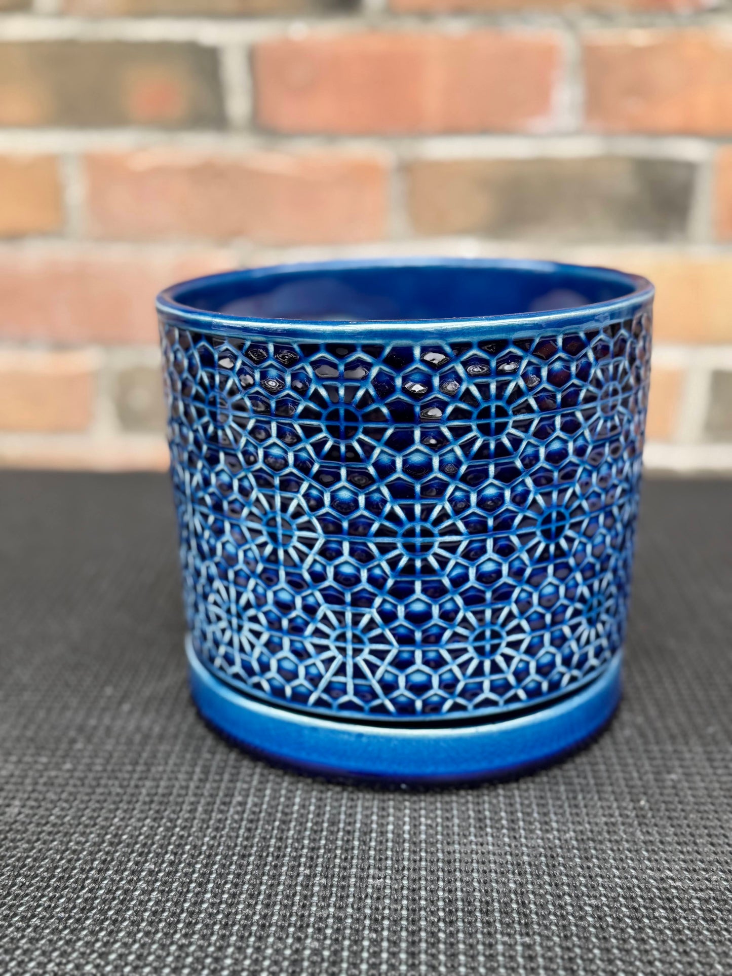 7.25" Amelia Cylinder - Blue