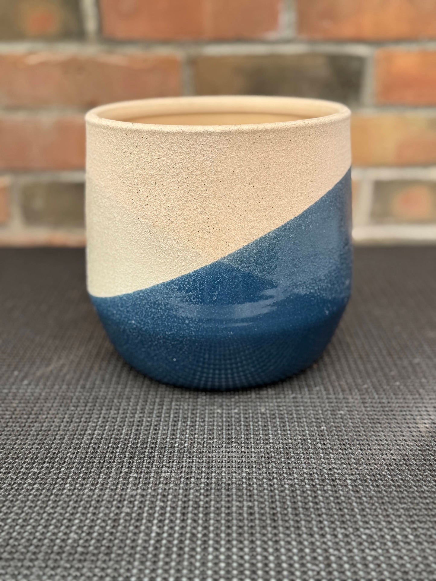 7" Iscoceles Pot - Blue