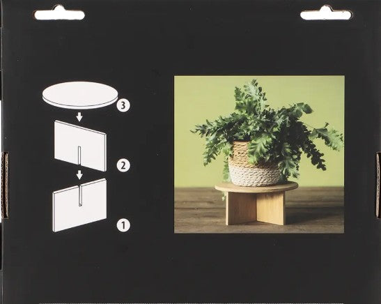 Wood Plant Stand - Medium