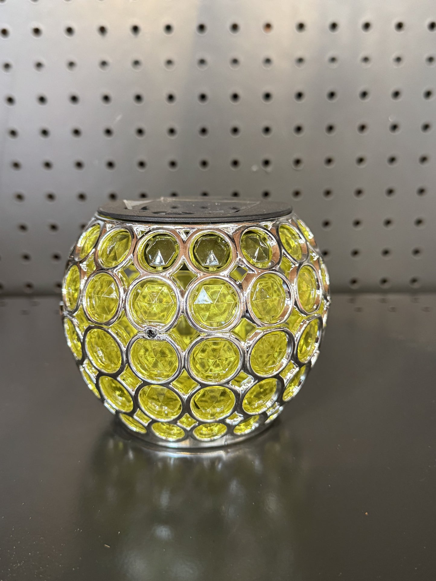 4" Solar Table Light - Yellow
