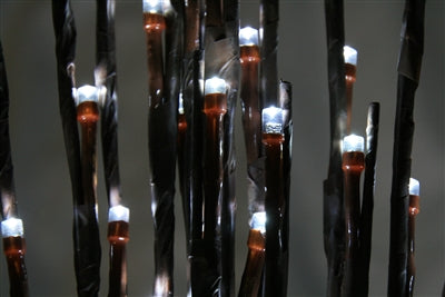 Pure White LED Twigs - Set of 3