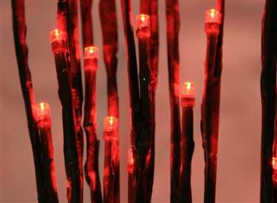 Red LED Twigs - Set of 3