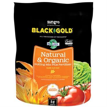 Black Gold® Natural & Organic Potting Mix 8 Quart