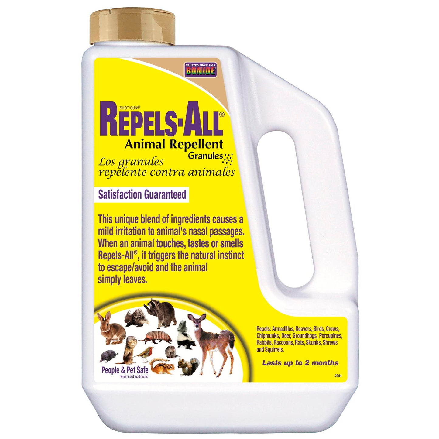 Repels-All Animal Repellent Granules - 3lb