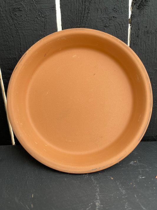 7" Standard Terra Cotta Clay Saucer