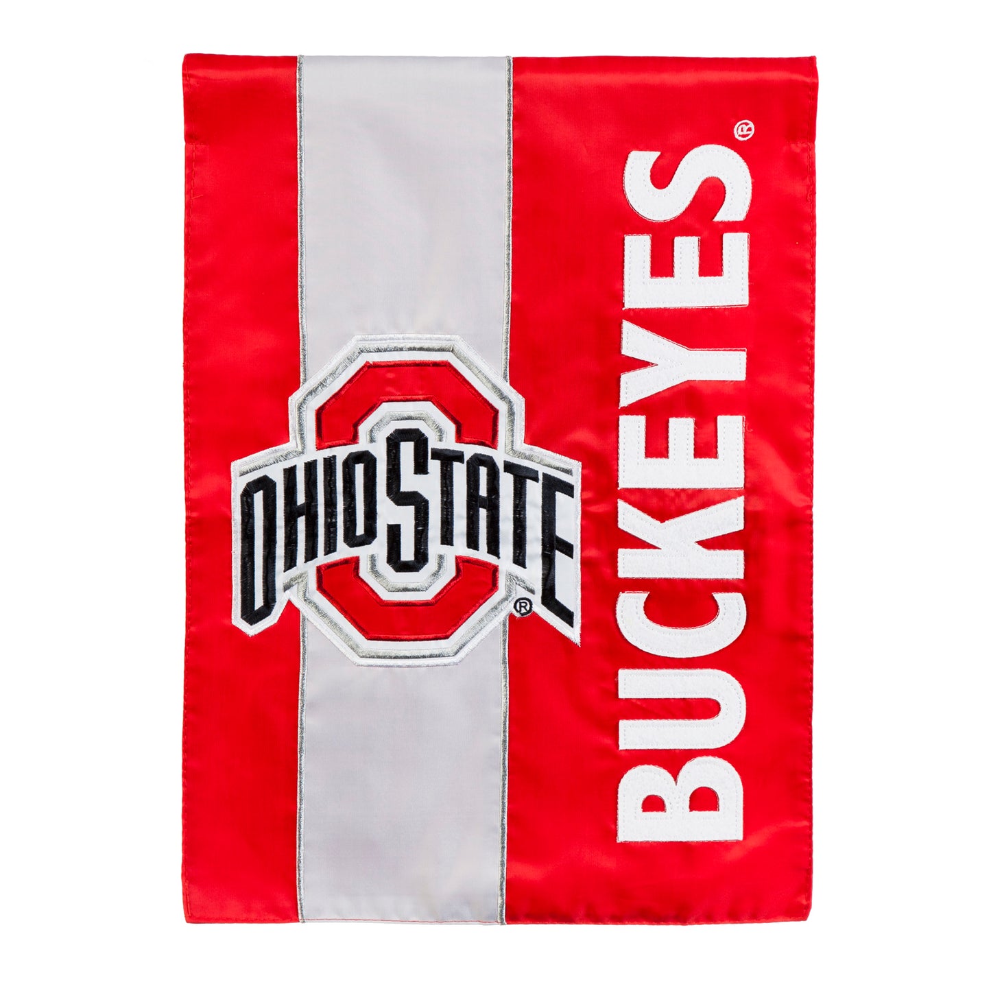 Ohio State University Embellish Garden Flag