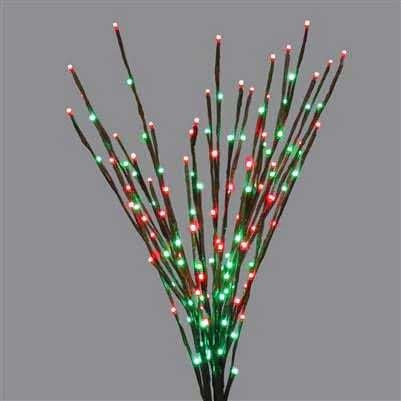 36" Red & Green Light Burst
