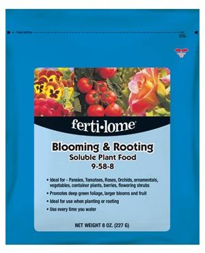 Blooming & Rooting Water-Soluble Fertilizer- 8oz
