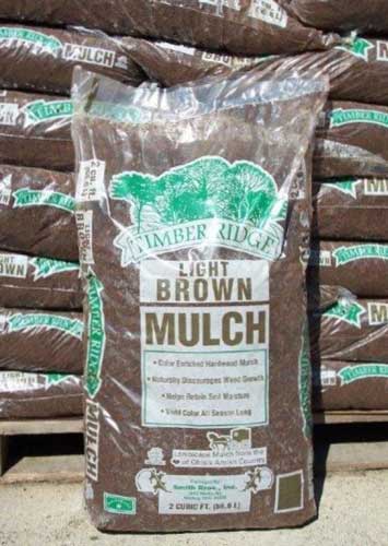 Double Brown Mulch - 2 CF Bag