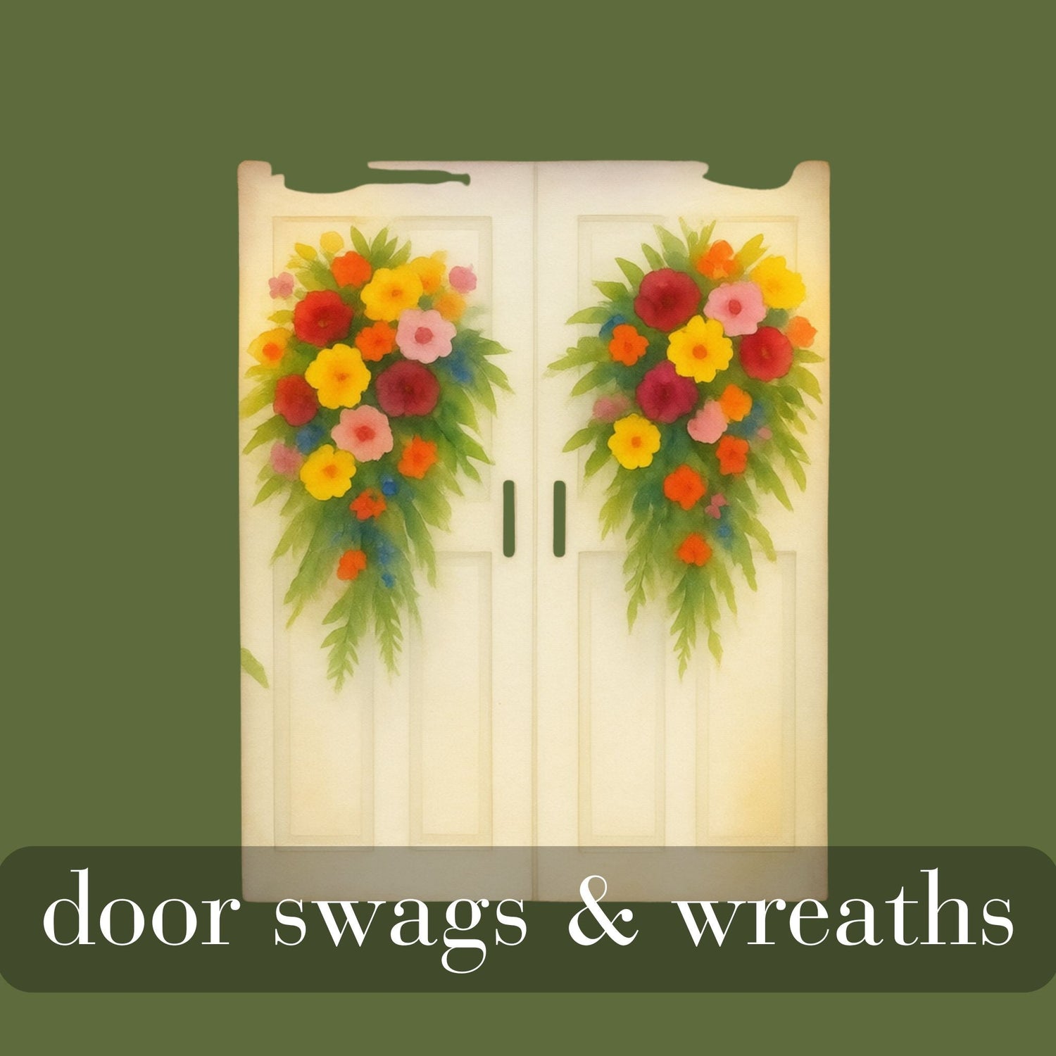 Door Swags & Wreaths