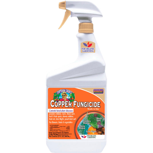 Captain Jack's Liquid Copper Fungicide RTU - 32oz