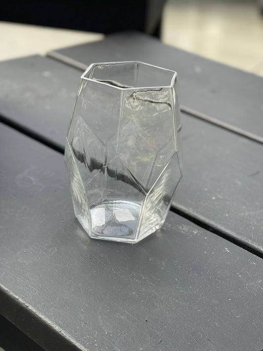 8" Prism Vase