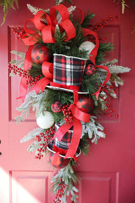 Top Hats, Berries, & Ribbon