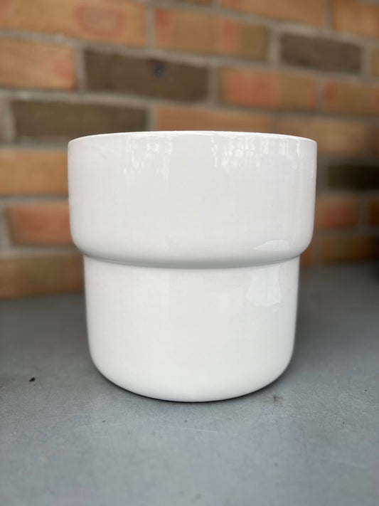 7.8" Lane Cylinder - White