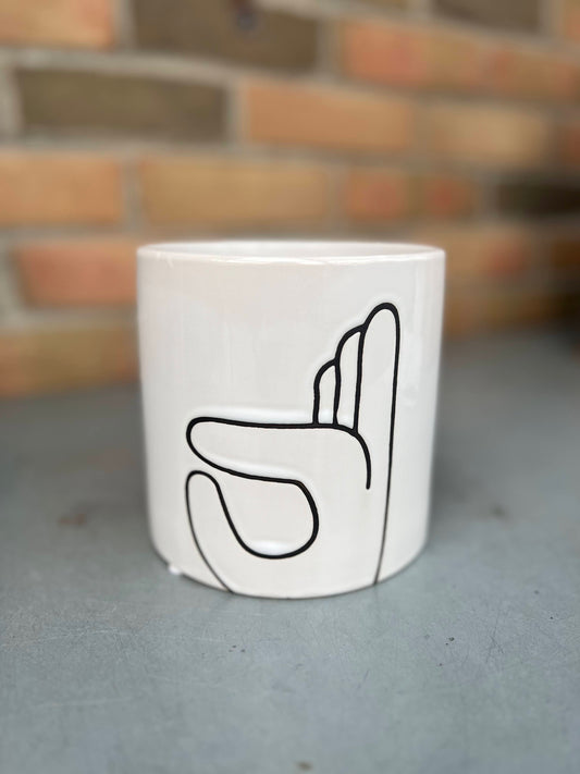 5.3" A-Okay Planter