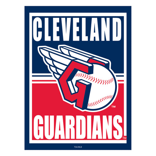 15.5" Cleveland Guardians Metal Wall Sign