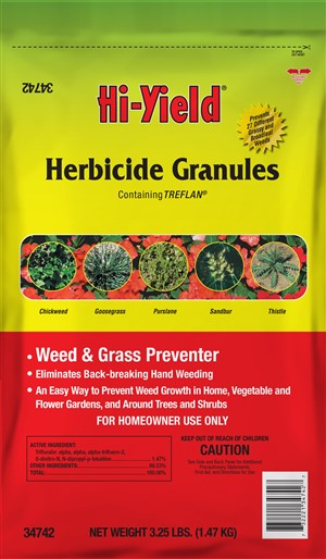 Herbicide Granules Weed & Grass Preventer - 3.25lb