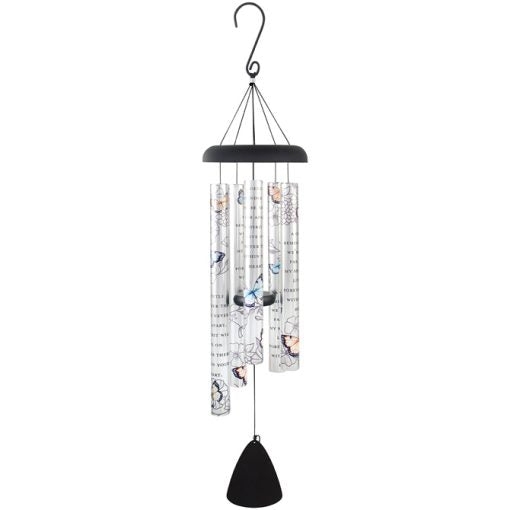 38" Picturesque Sonnet Chime- "Butterfly Memorial"