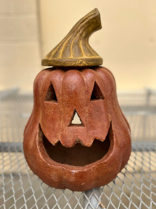 Squatty Pumpkin Lantern 16.5"