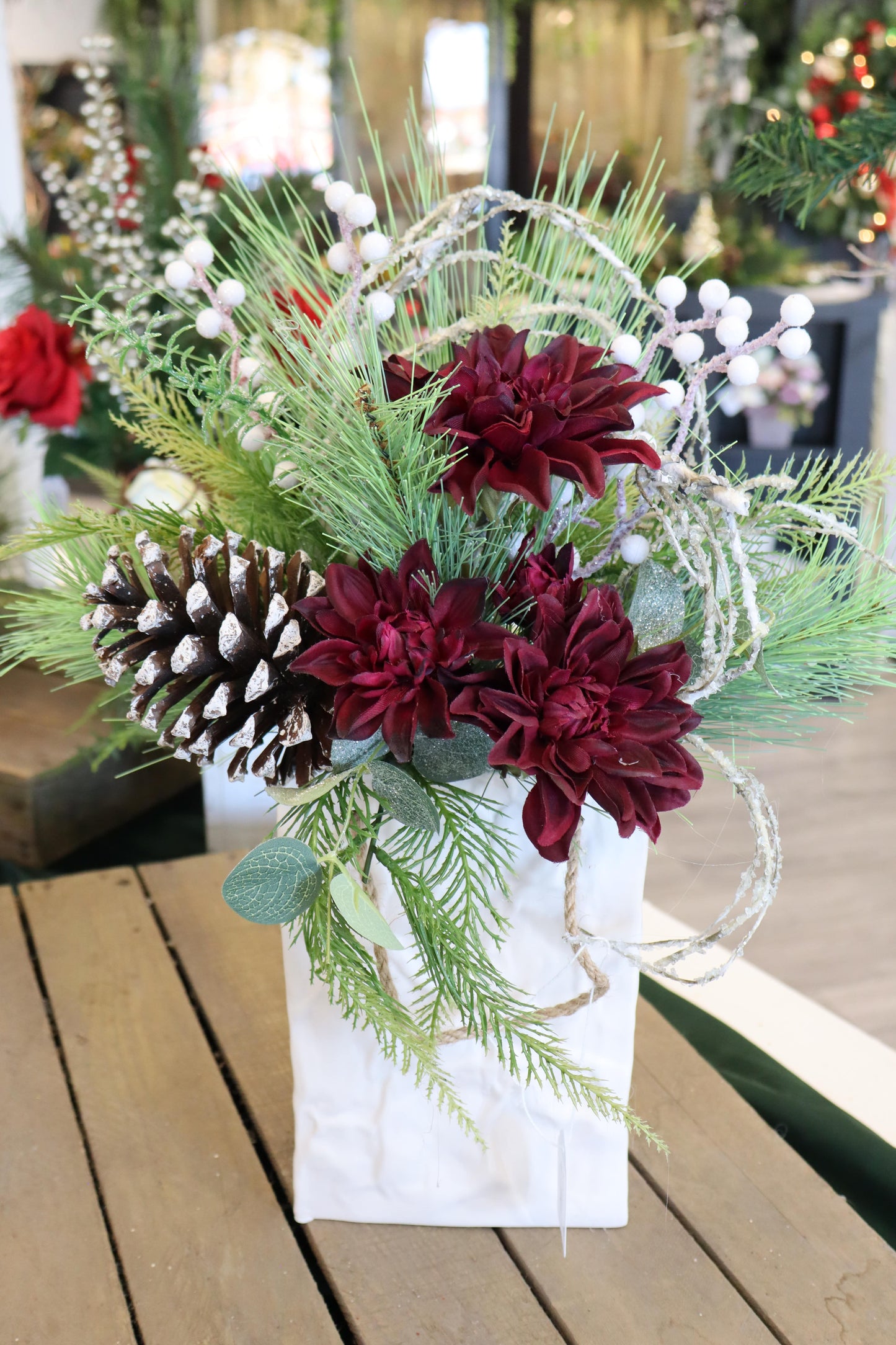 Holiday Silk Arrangement
