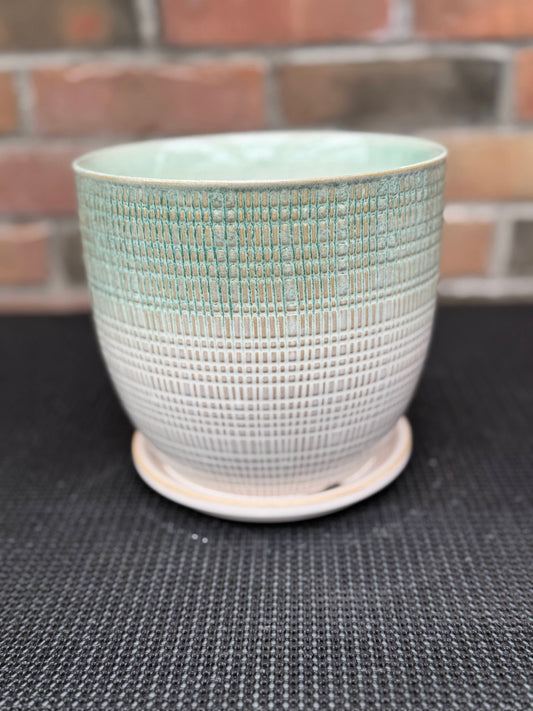 7" Beatrice Planter - Green