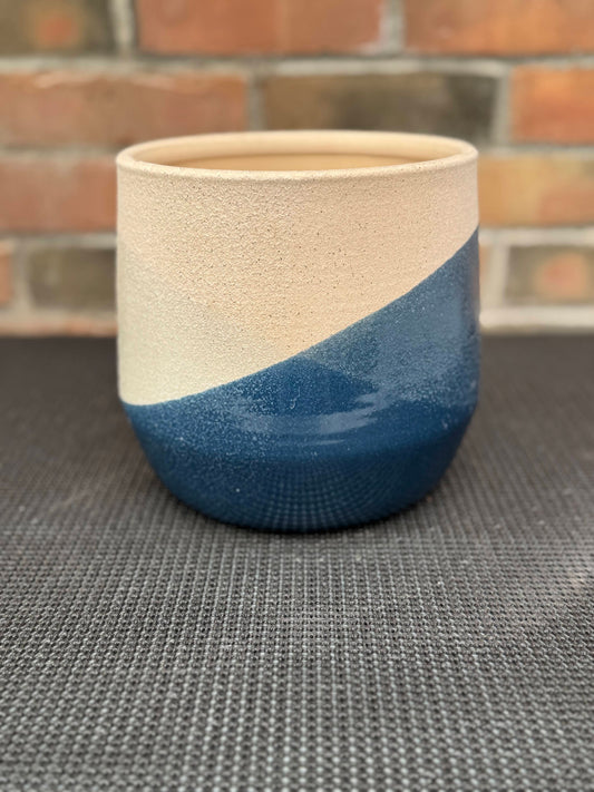 7" Iscoceles Pot - Blue