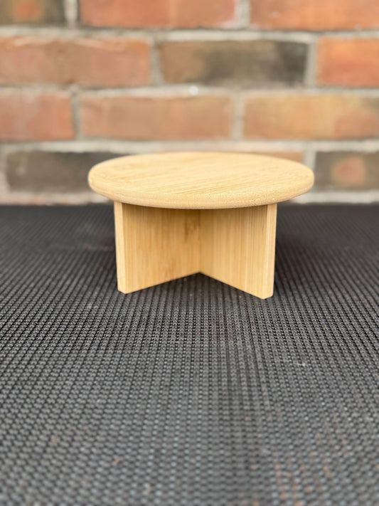 Wood Plant Stand - Small