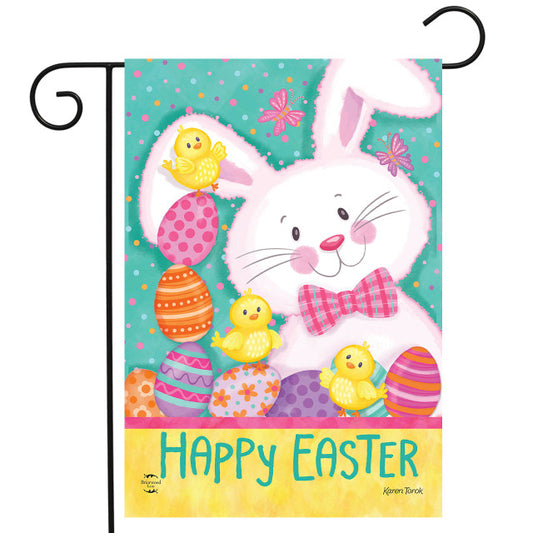 Easter Time Garden Flag