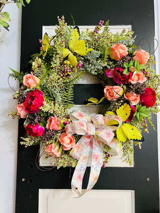 Butterfly Wreath