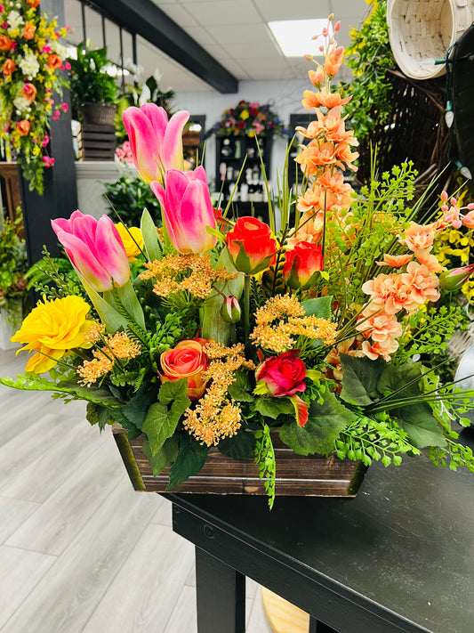 Tulips & Roses Tabletop Design