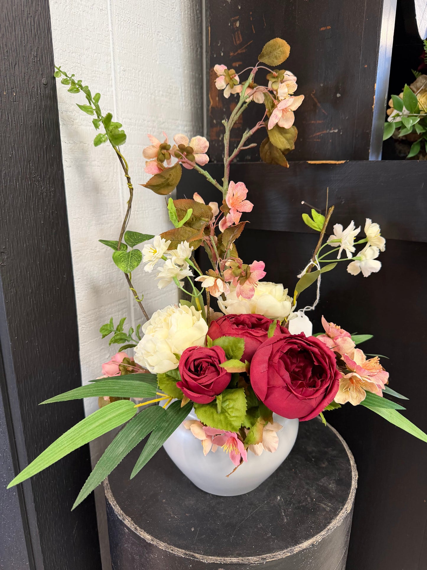 Potted Tabletop Silk Design