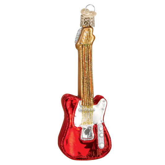 Red Electric Guitar