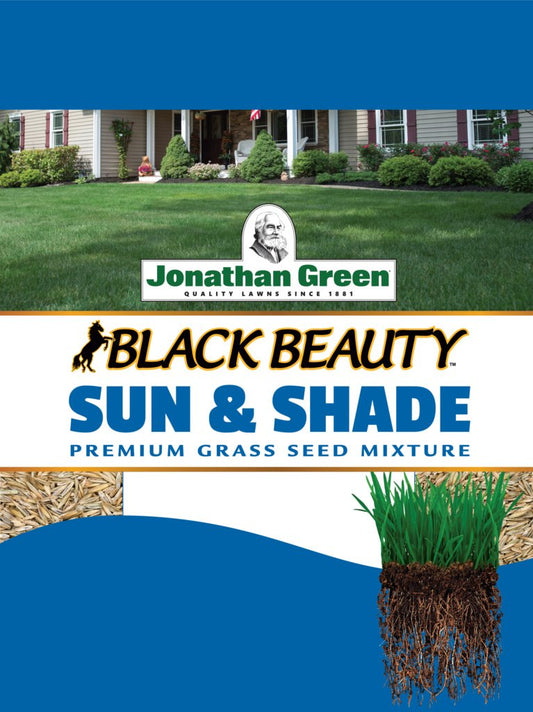 Black Beauty® Sun & Shade Grass Seed - 3lb