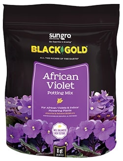 Black Gold® African Violet Potting Mix - 8 Quart