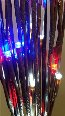 Patriotic LED Twigs - Set of 3