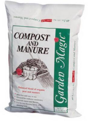 Garden Magic Compost and Manure - 40 Pound Bag