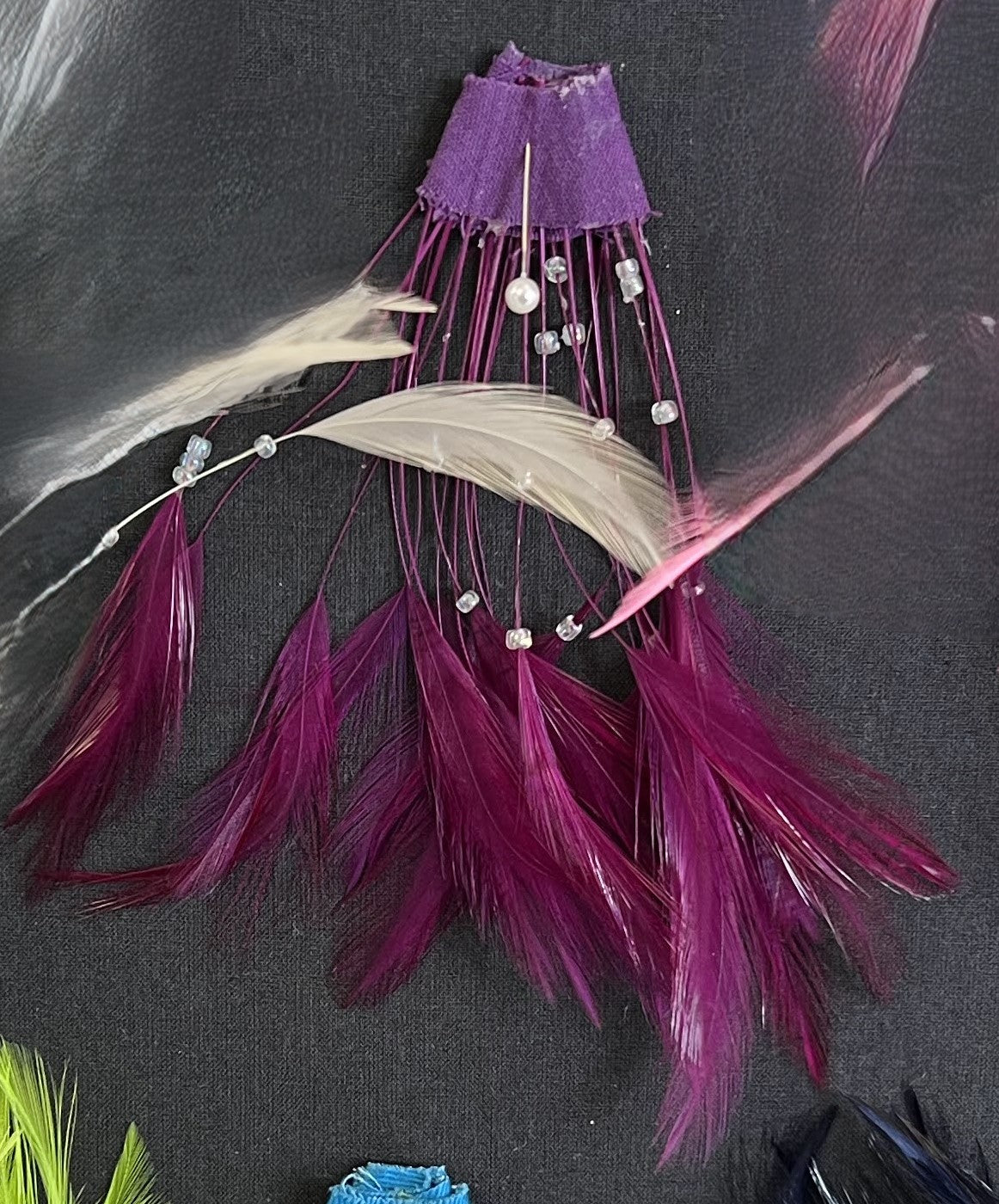 Feathers Corsage