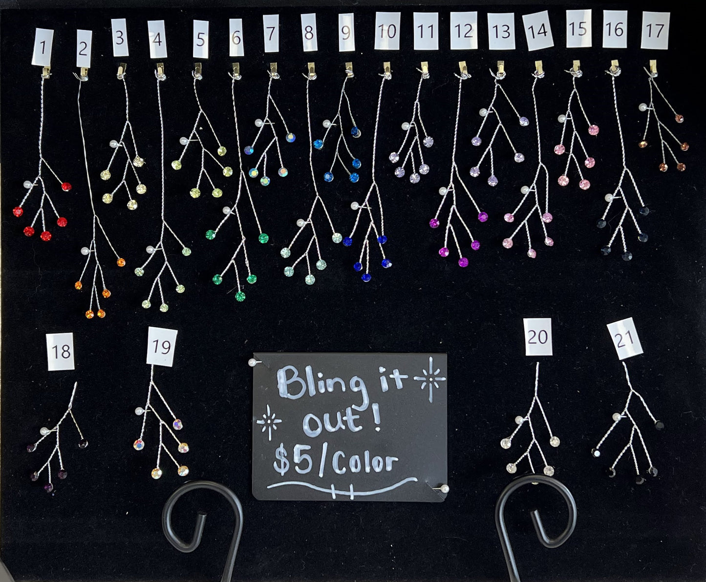 Rhinestone Accents Corsage - Option 2